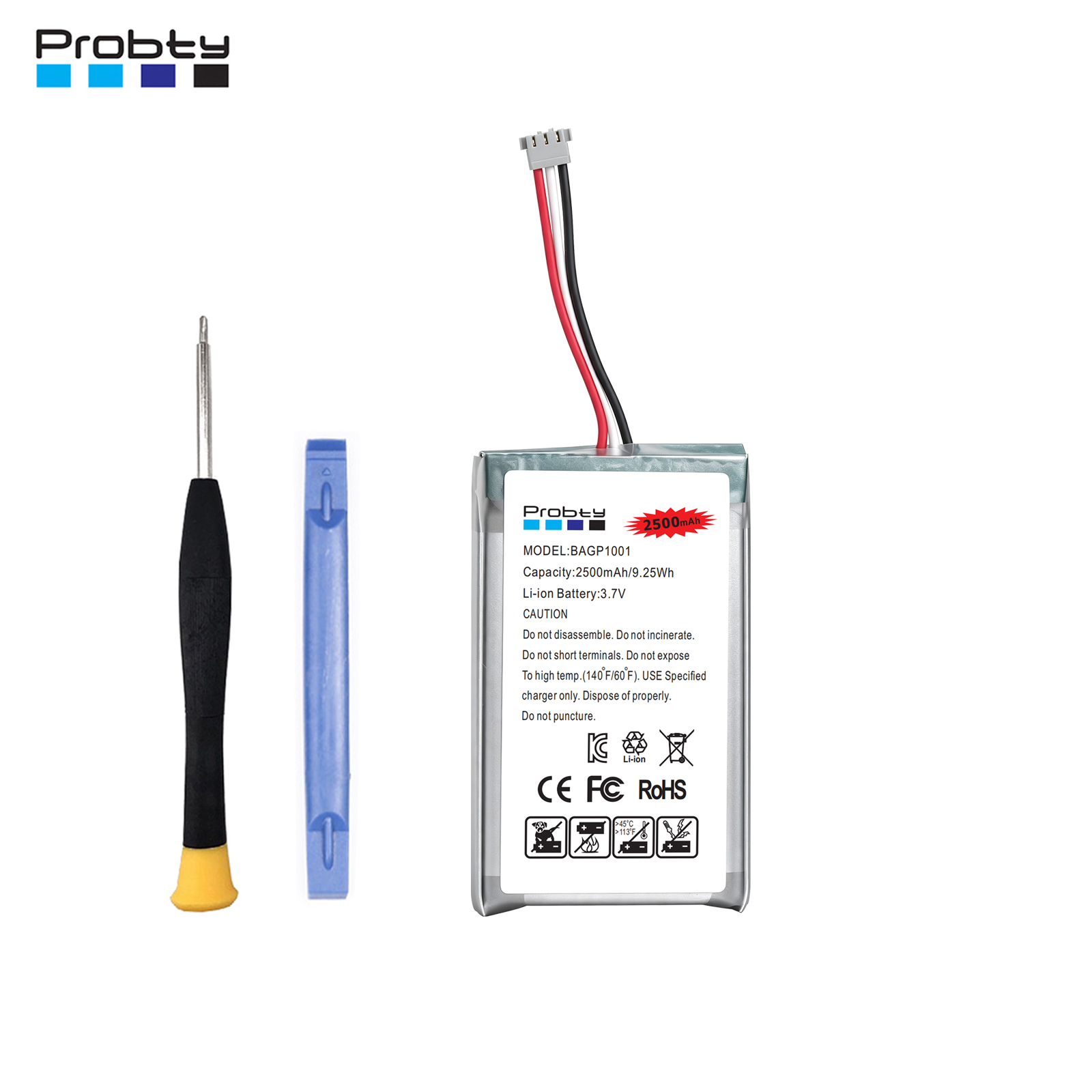 Sony Controller Dualsense Edge - Probty Batteria 2500mAh BAGP1001 per Controller