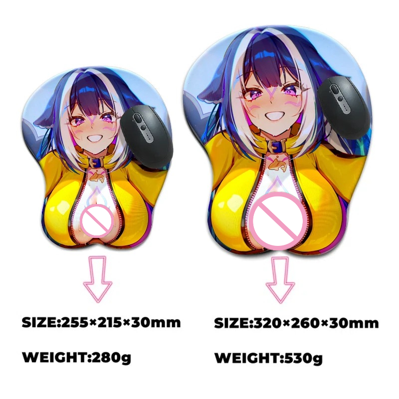 Gaming Console Youtube - Tappetino per mouse Anime Shylily Boob