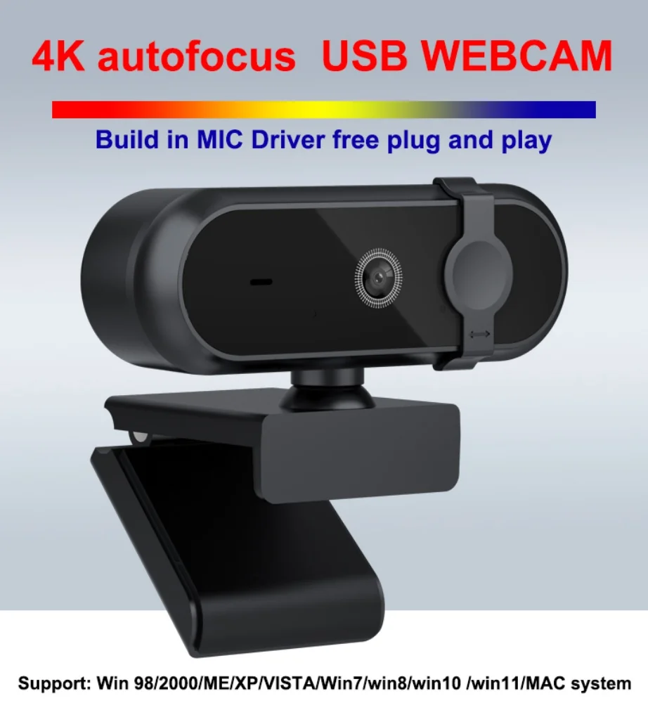 Gaming Console Youtube - 4K 2K Autofoucs Webcam 30fps Microfono