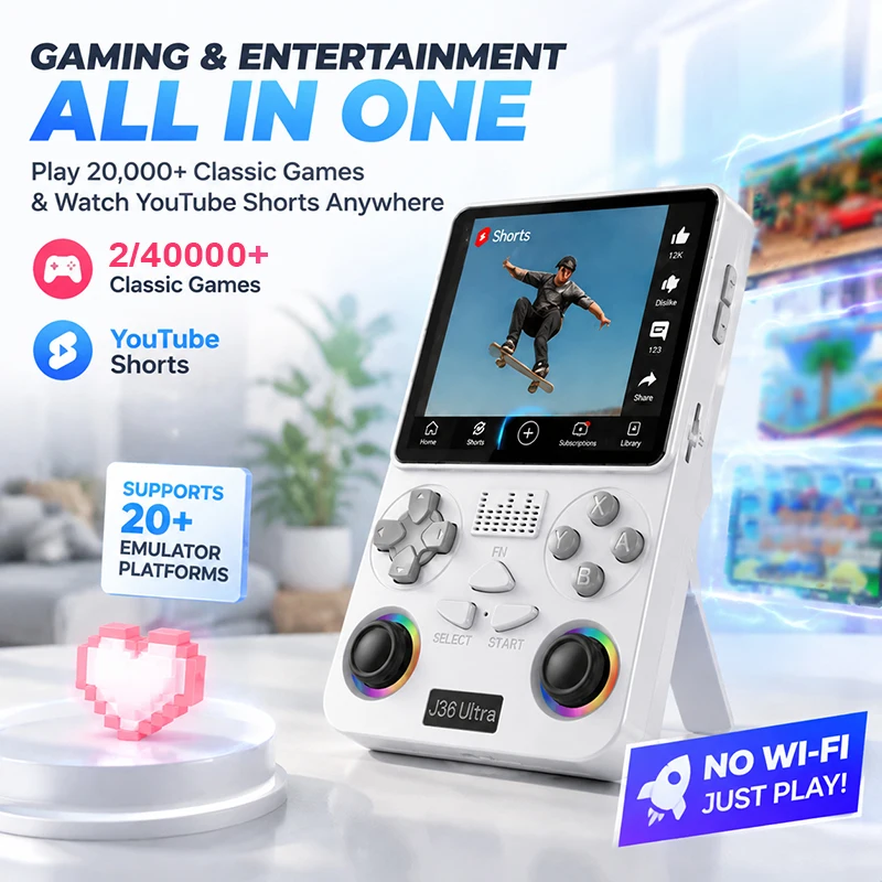 Gaming Console Youtube - Console di gioco portatile J36 Ultra