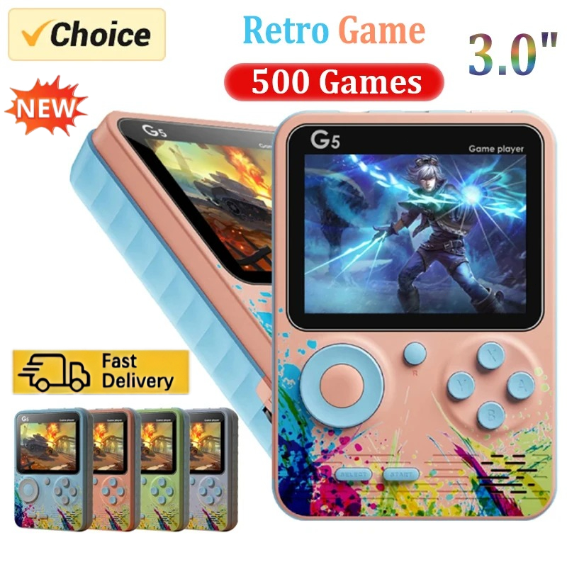 Gaming Console Under 500 - Console di Gioco Portatile Retro G5