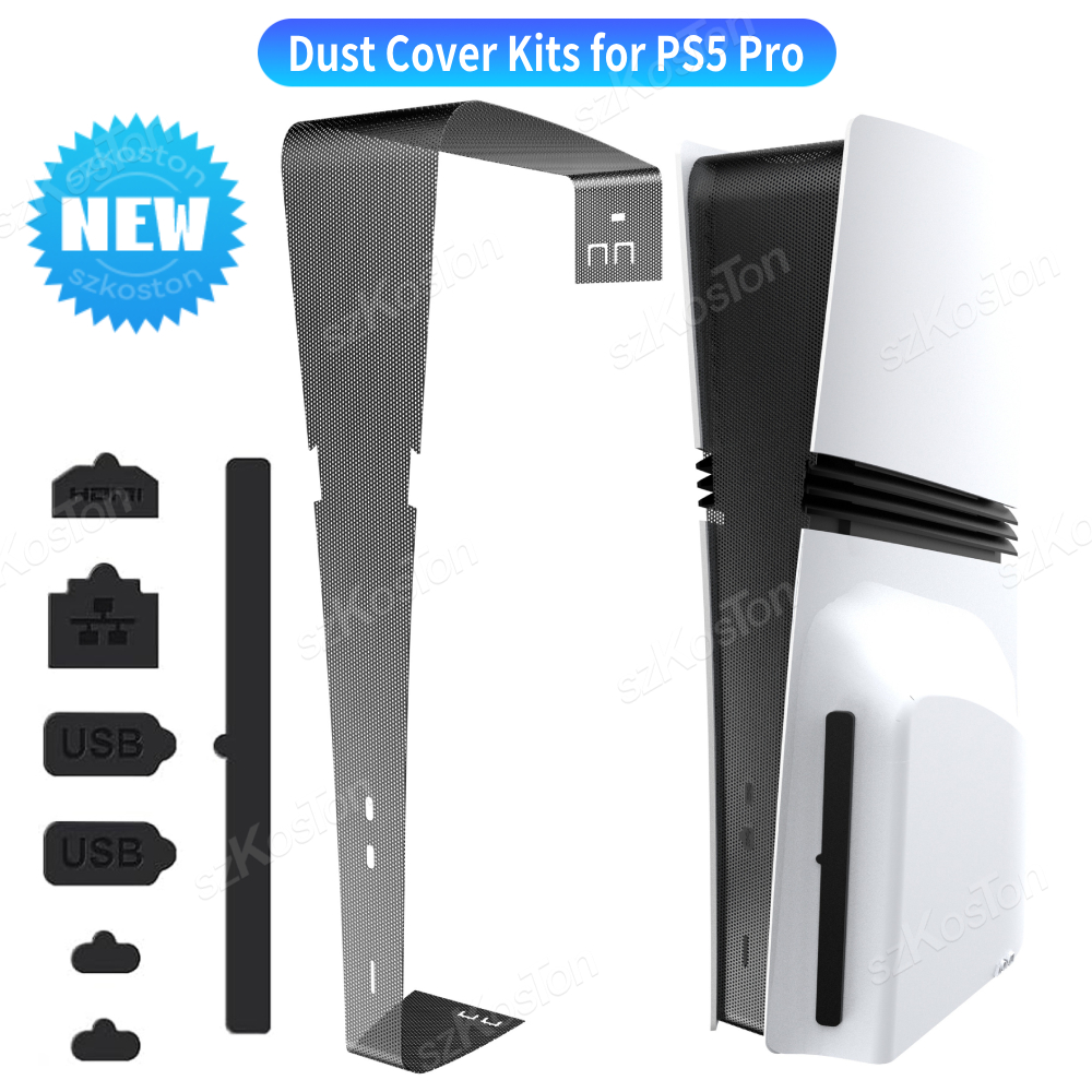 Gaming Console Ps5 - Kit copertura antipolvere per console di