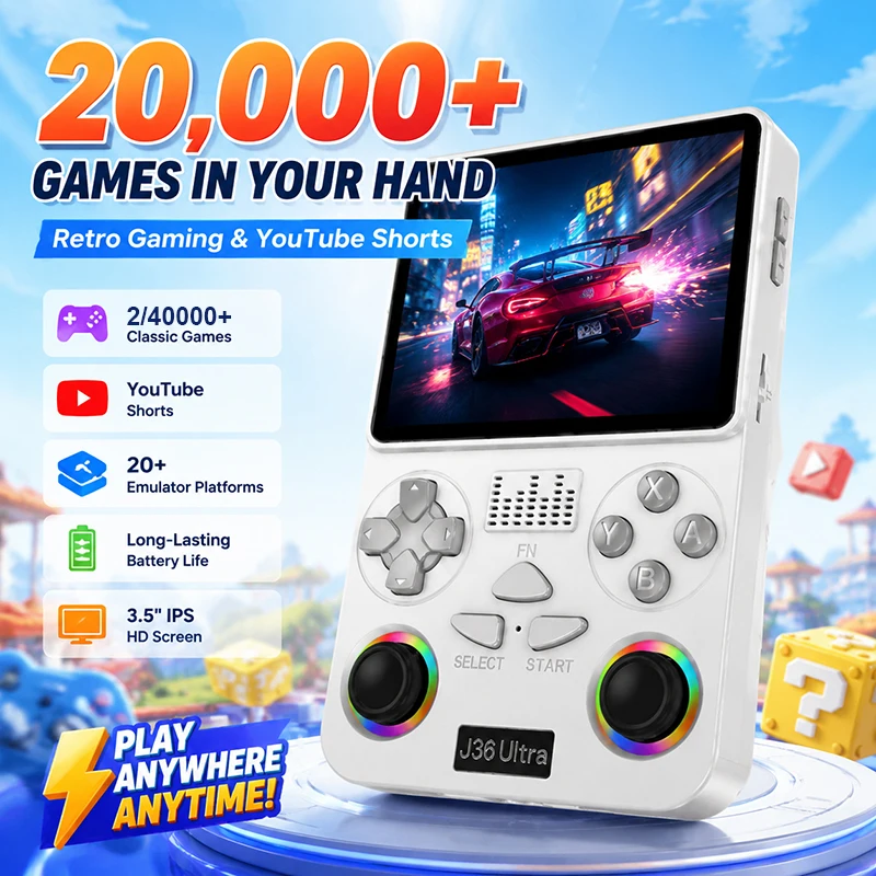 Gaming Console Youtube - Console portatile J36 Ultra System con