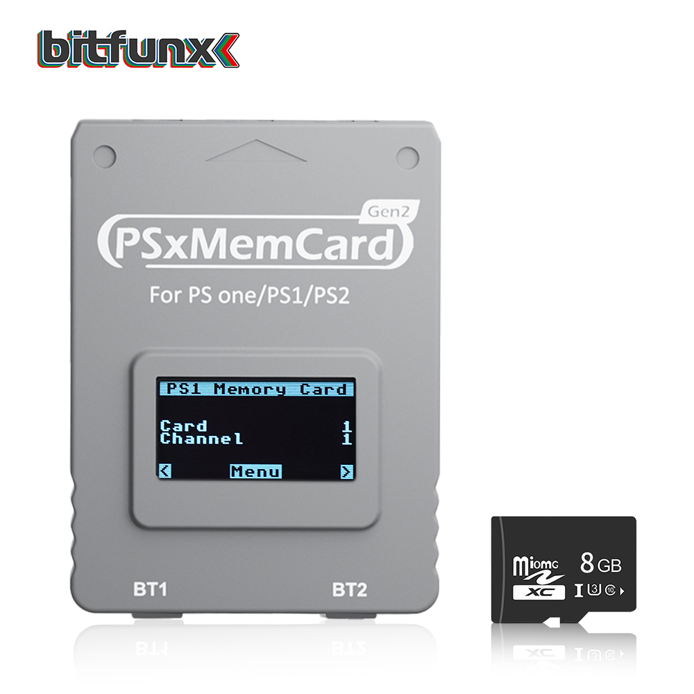 Gaming Console Sony - Bitfunx PSxMemCard Gen2 Store Il gioco
