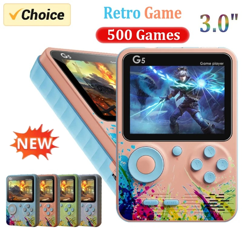 Gaming Console Under 500 - Console di gioco portatile retrò Macaron