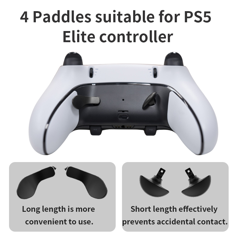 Pulsanti posteriori in metallo - Sony Controller Dualsense Edge recensione e prezzo
