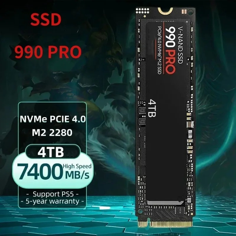 Autentico SSD NVMe 990 PRO M.2 - Gaming Console Table recensione e prezzo