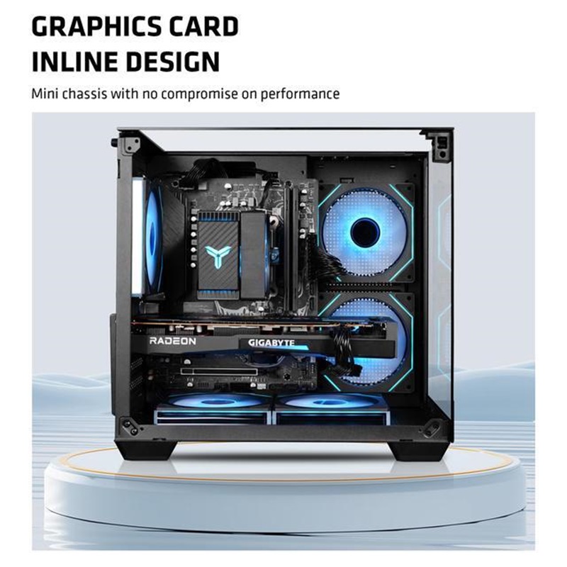 Case MATX Yeah Magic Cube di A - Gaming Console Table recensione e prezzo