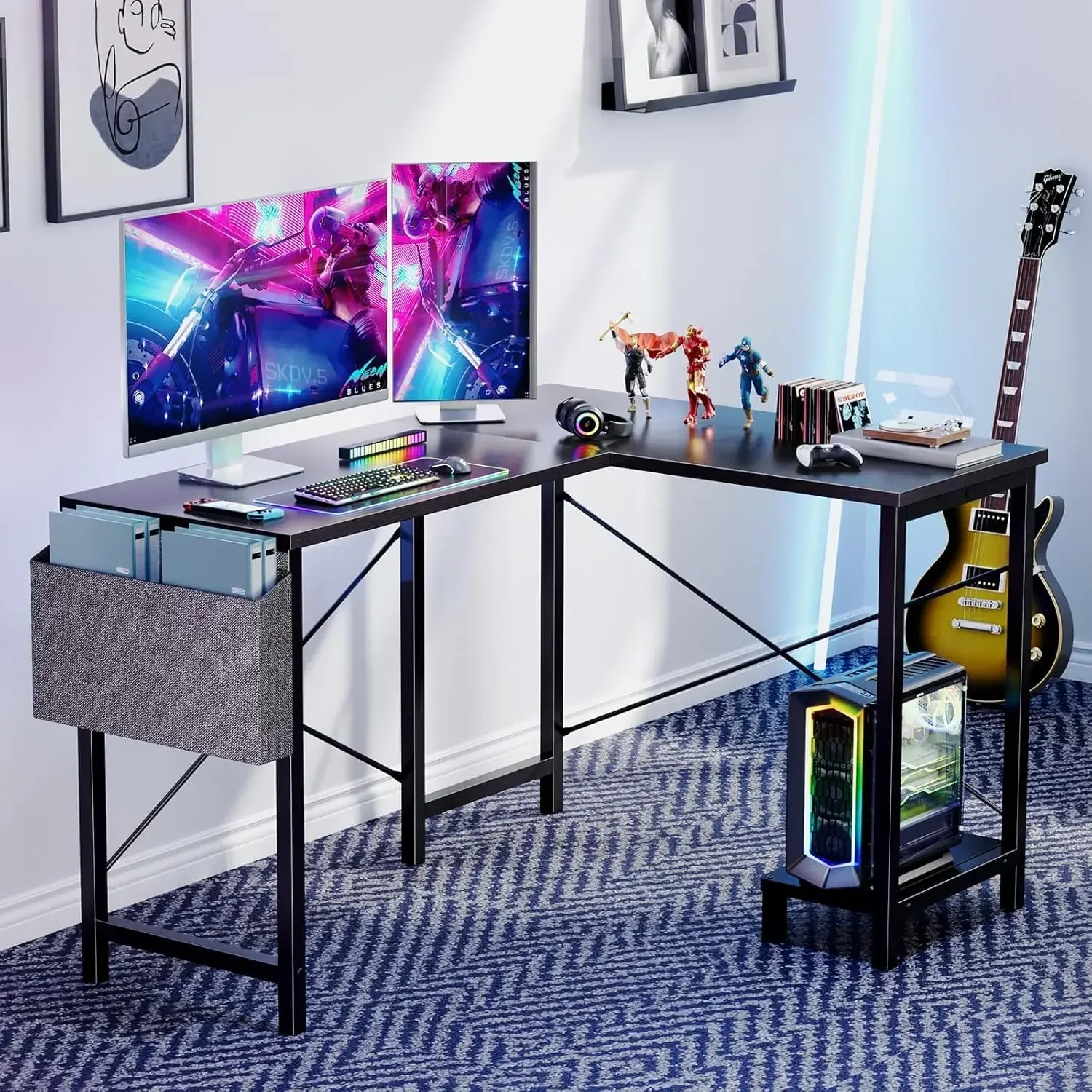 Scrivania a L - Scrivania per  - Gaming Console Table recensione e prezzo
