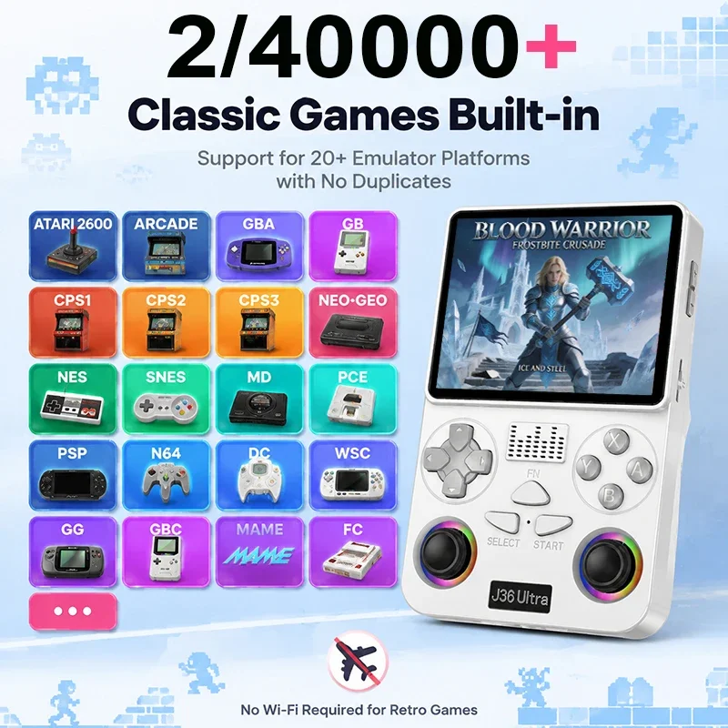 Console di gioco portatile J36 - Gaming Console Youtube recensione e prezzo