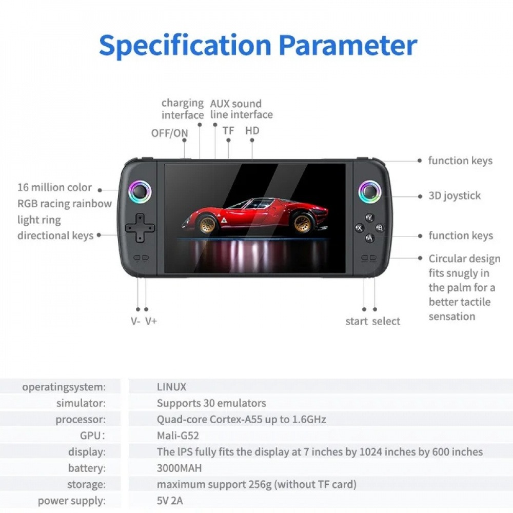 Console di gioco portatile M27 - Gaming Console Under 500 recensione e prezzo