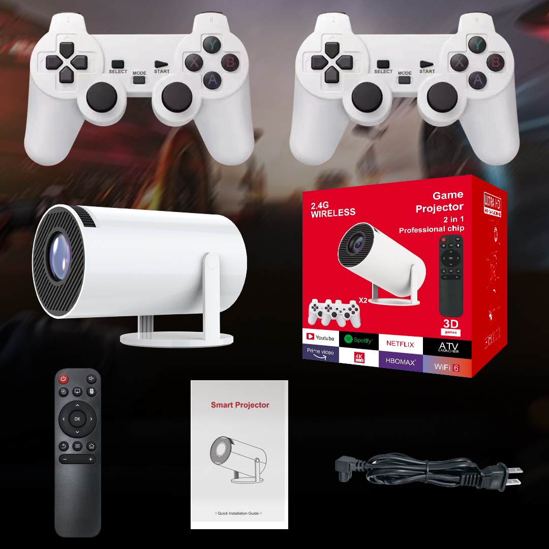 Proiettore di gioco 3D 2 in 1  - Gaming Console Youtube recensione e prezzo