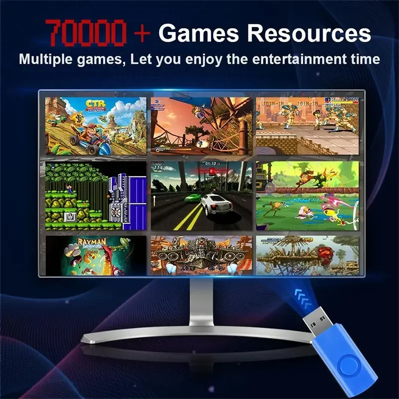Console di gioco retrò 70000+  - Gaming Console Video Game recensione e prezzo